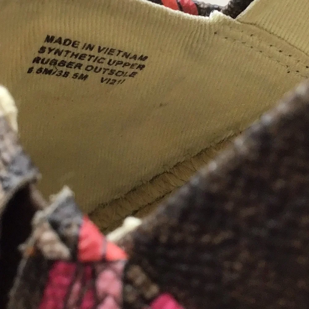Michael Michael Kors Kendrick Vibrant Pink and Brown Espadrilles 8.5